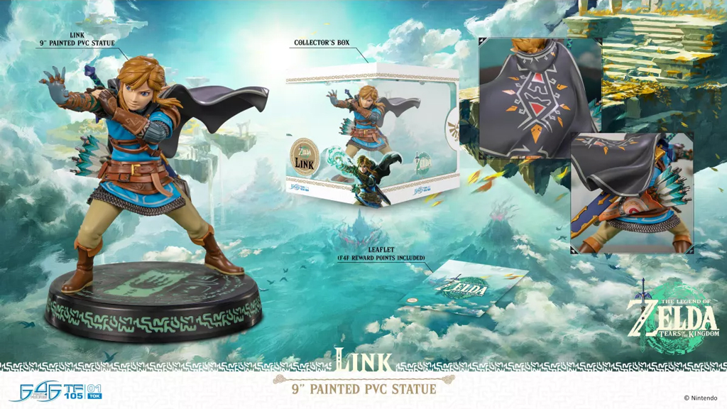 Figurine Zelda Tears of the Kingdom Link F4F Figurine Zelda Tears of the Kingdom Link F4F