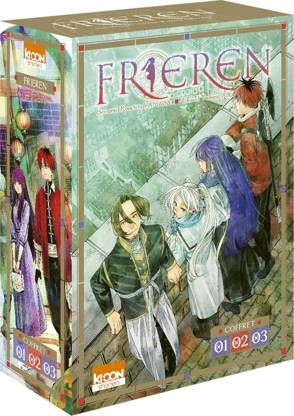 Frieren : Collector coffret volumes 1 Ã  3.