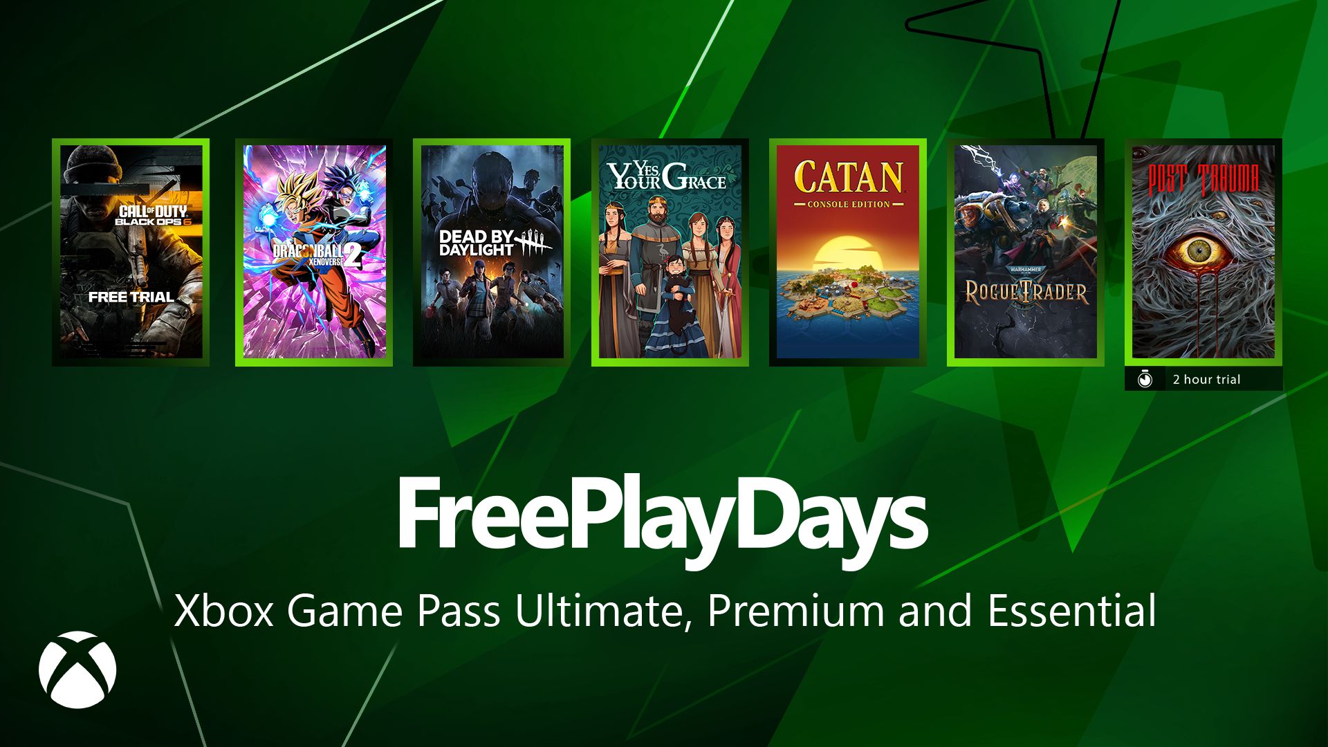 Xbox Game Pass : Jours de Jeu Gratuit du 30 octobre 2025. Xbox Game Pass : Jours de Jeu Gratuit du 30 octobre 2025.
