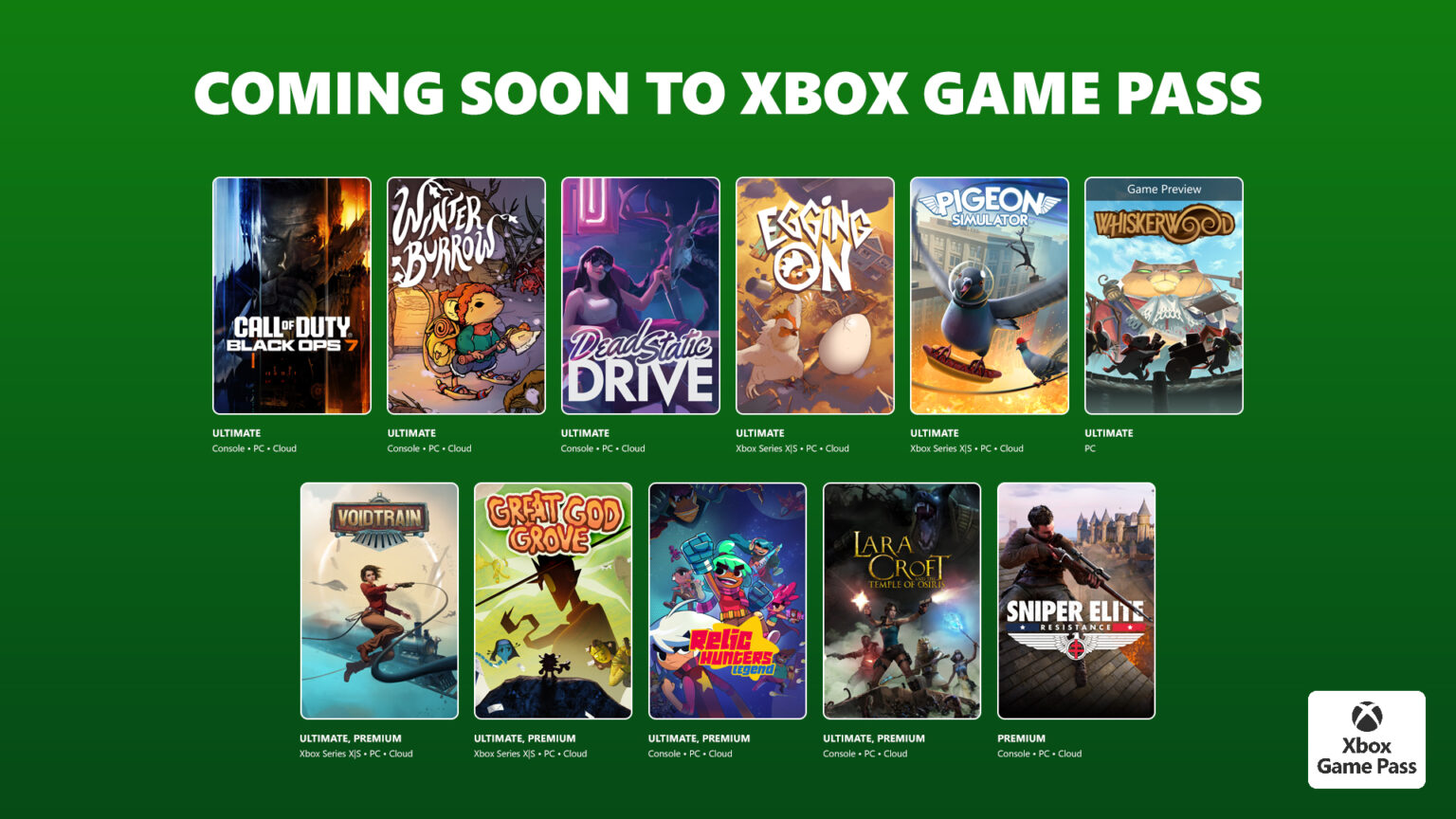 xbox game pass novembre 2025 xbox game pass novembre 2025