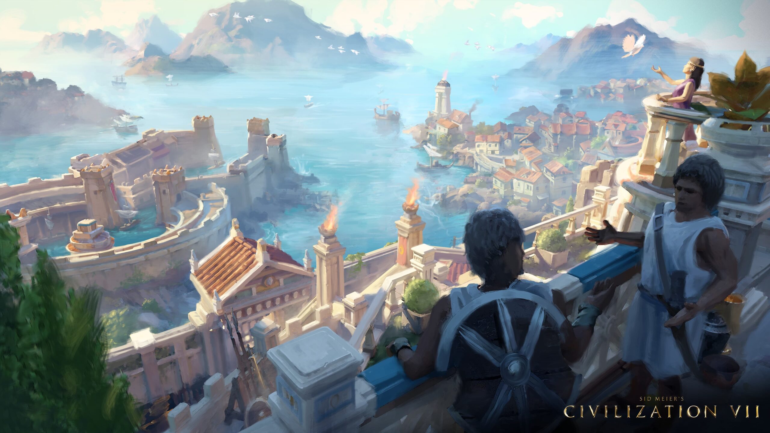 Civilization 7 : Artwork Carthage.