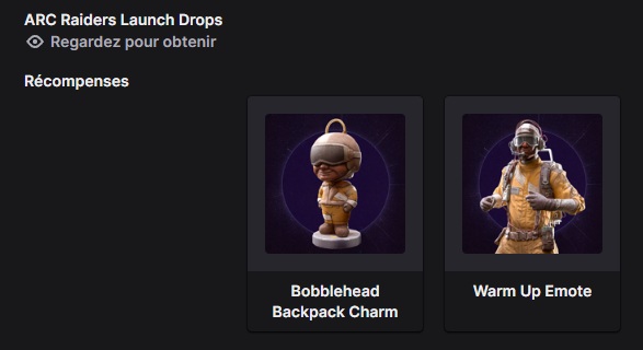 Arc Raiders Twich Drops Novembre 2025 1 Arc Raiders Twich Drops Novembre 2025 1