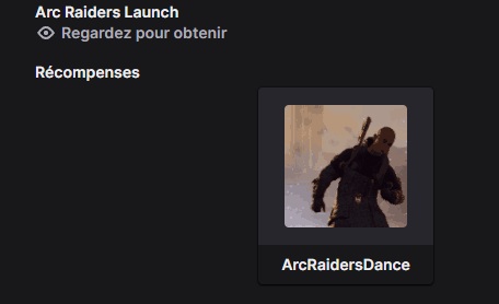 Arc Raiders Twitch Drops Novembre 2025 3