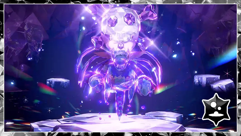 PokÃ©mon Ãcarlate et Violet : Trioxhydre Teracristal.