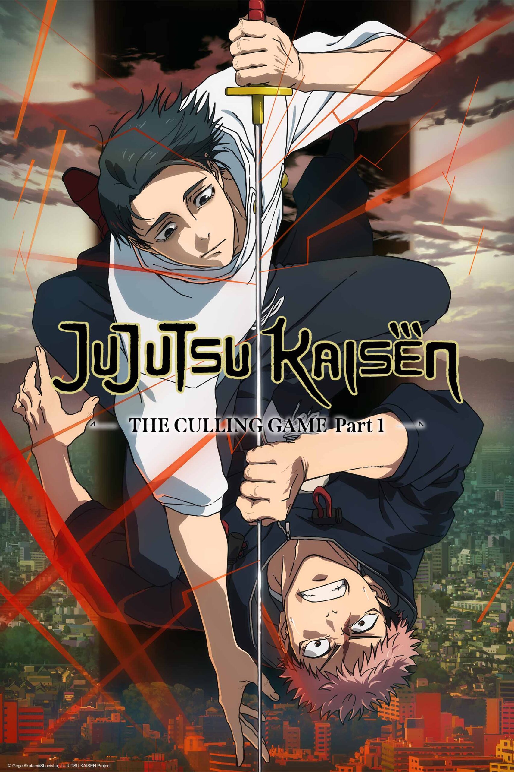 Visuel officiel de la saison 3 de Jujutsu Kaisen.