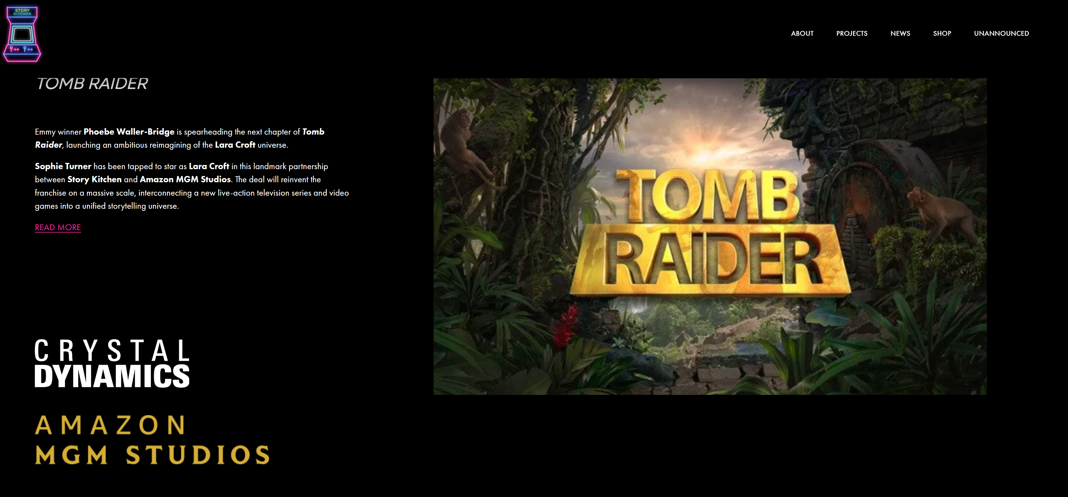 Tomb Raider série et jeu connectés Tomb Raider série et jeu connectés