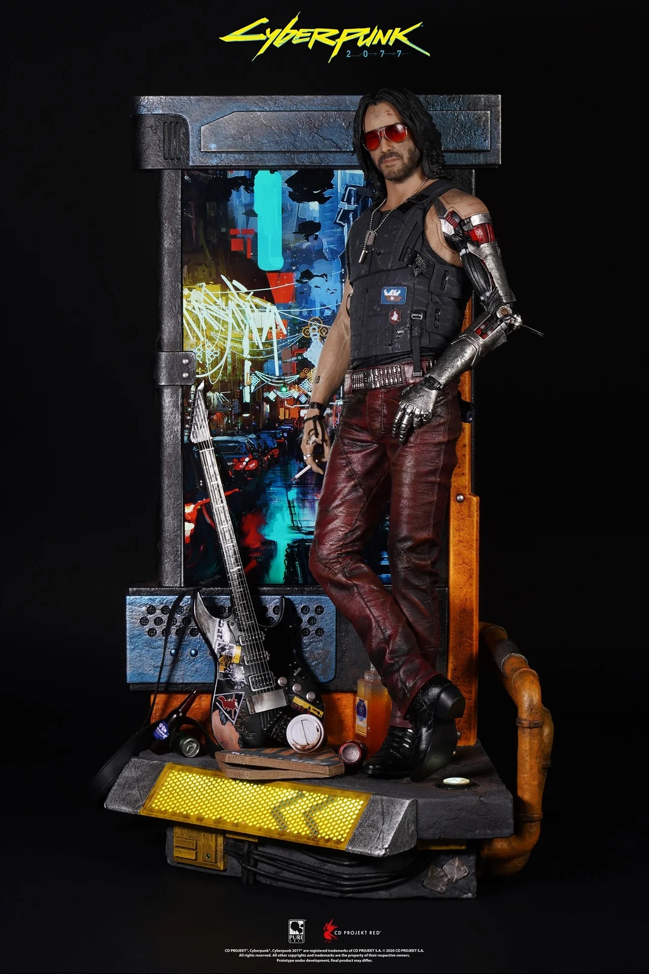 Cyberpunk 2077 Statue Johnny
