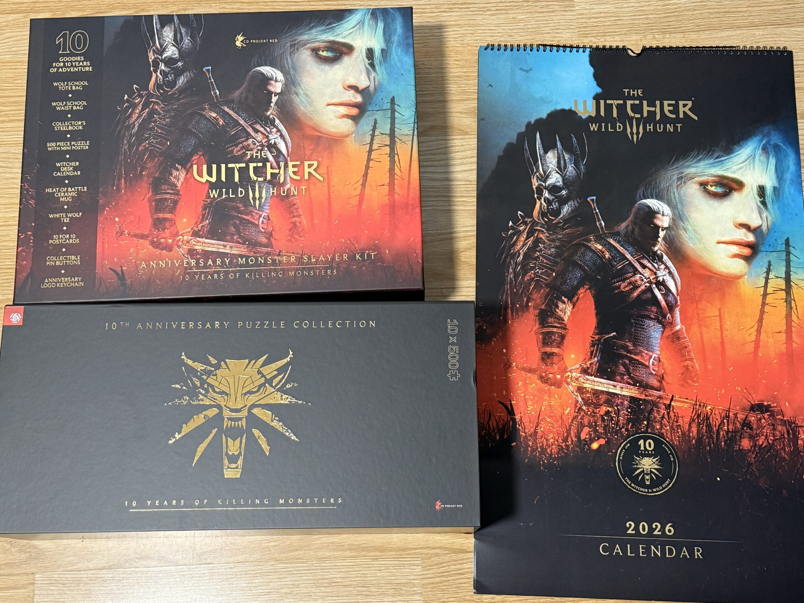 The Witcher 3 Collectors 10 ans The Witcher 3 Collectors 10 ans