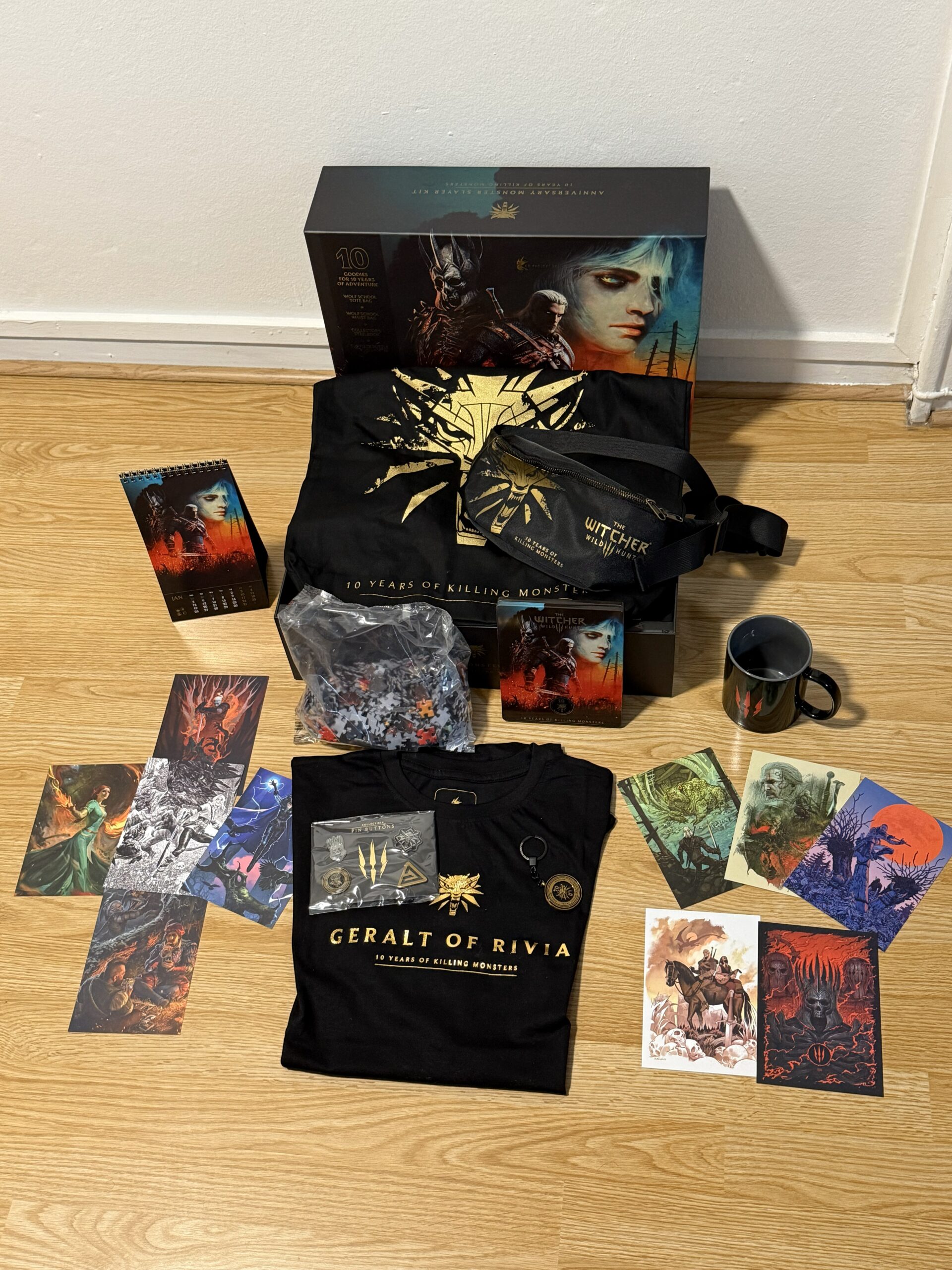 The Witcher 3 Kit Tueur Monstres 10 Ans
