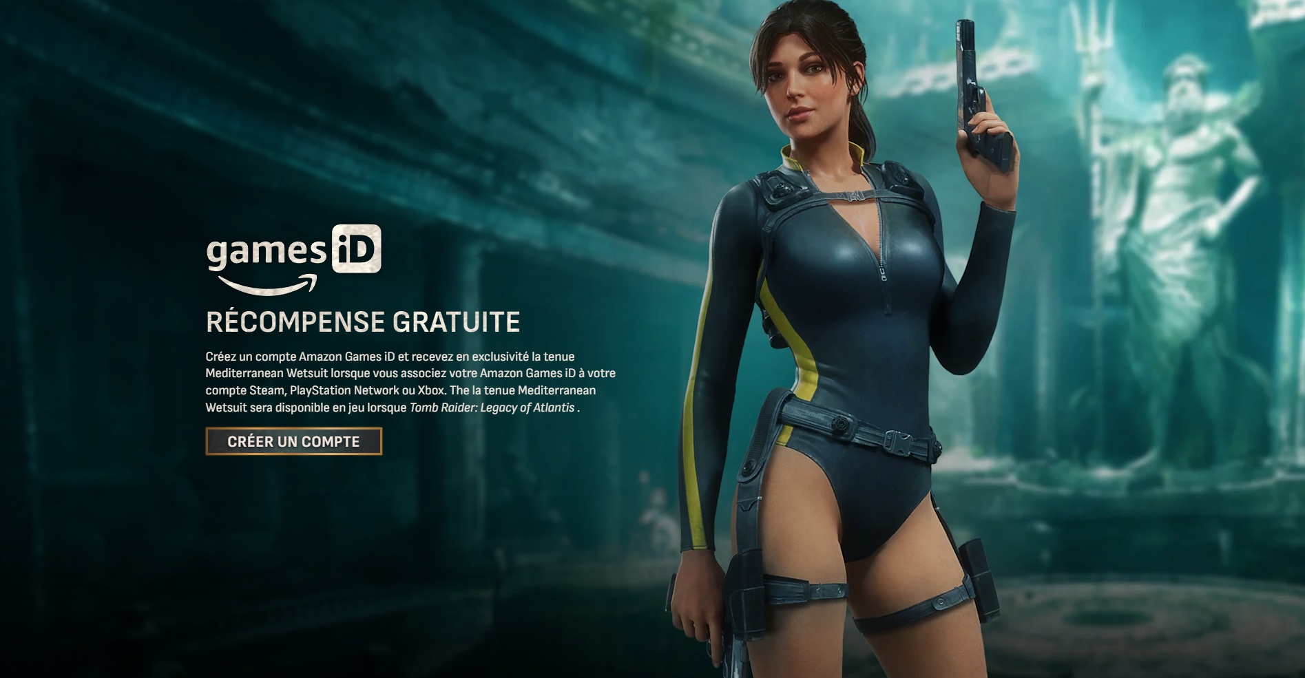 Tomb Raider Legacy of Atlantis Contenu Gratuit