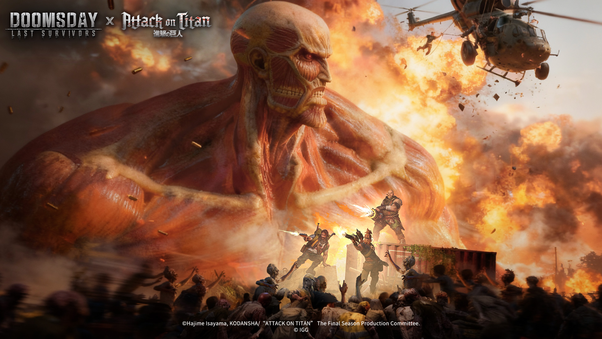 Doomsday: Last Survivors x attaque des titans Doomsday: Last Survivors x attaque des titans