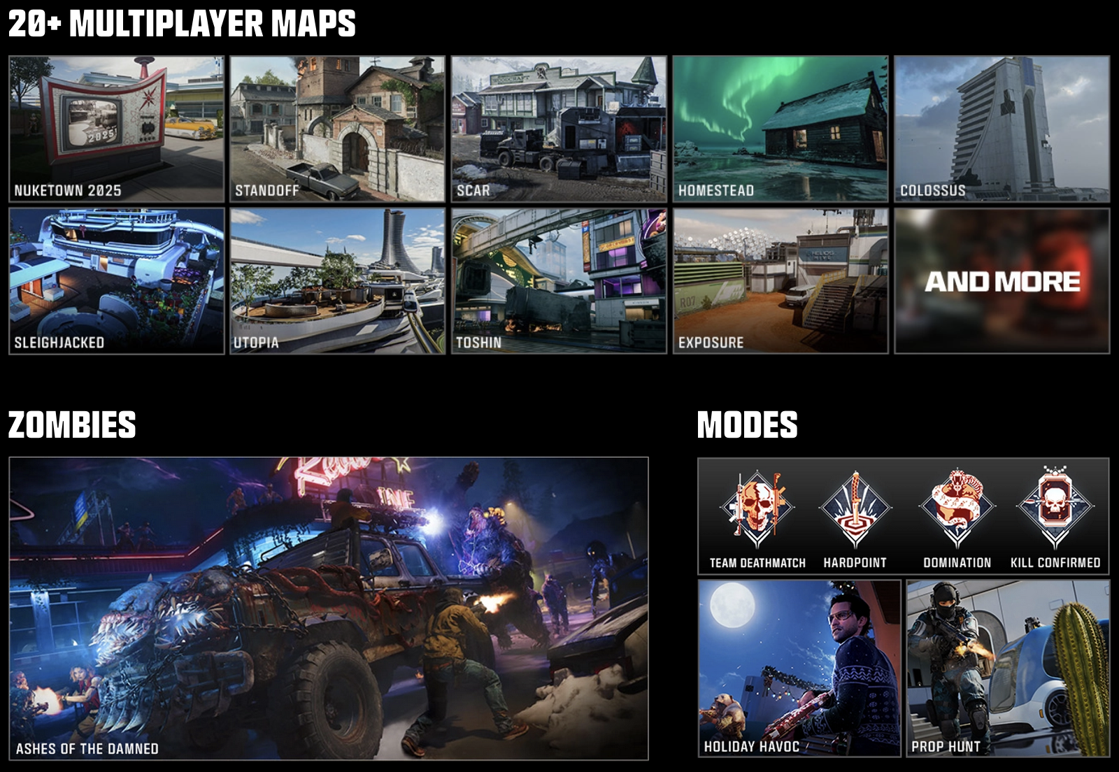 Contenu de l'essai gratuit de COD Black Ops 7.