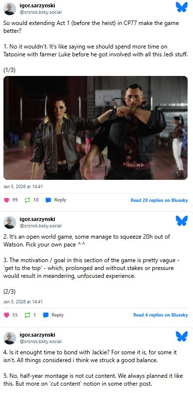 Igor Sarzynski Acte 1 Cyberpunk 2077