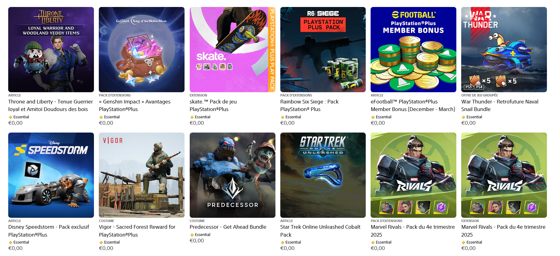 ps plus contenus gratuits ps plus contenus gratuits