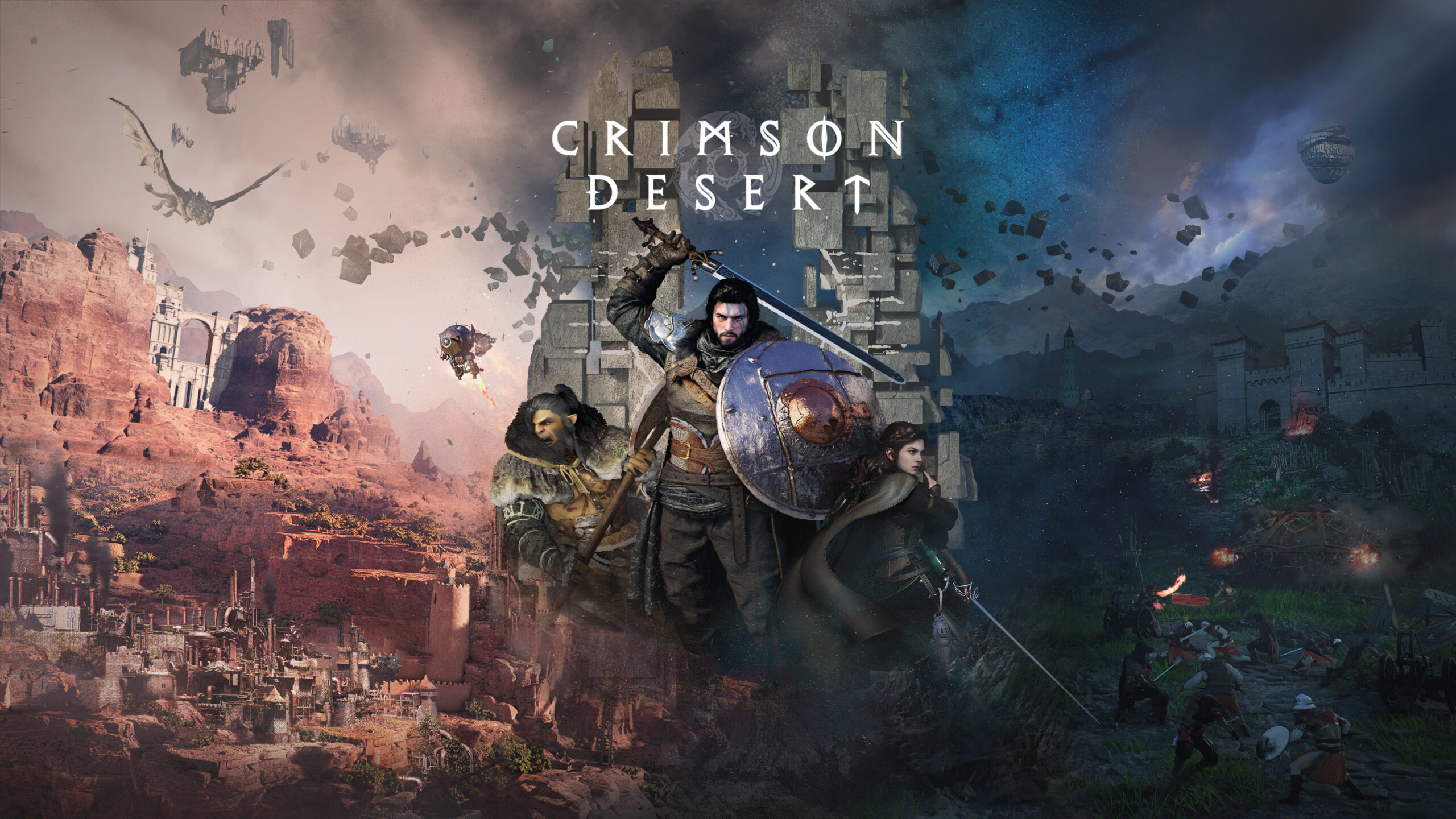 Crimson Desert Key Art Global Logo Crimson Desert Key Art Global Logo