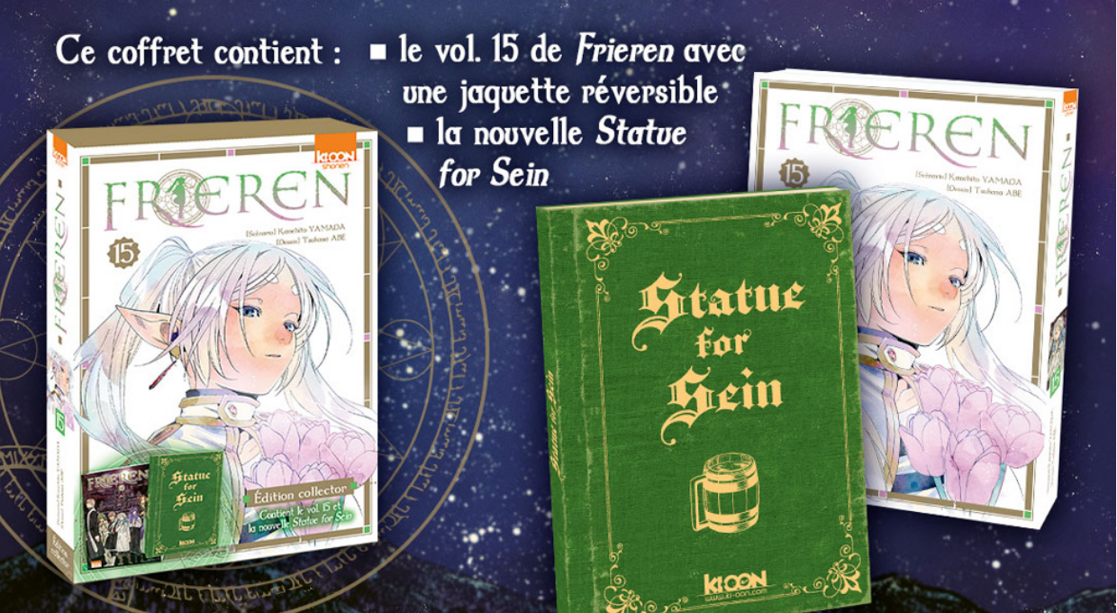 L'édition collector du tome 15 de Frieren L'édition collector du tome 15 de Frieren
