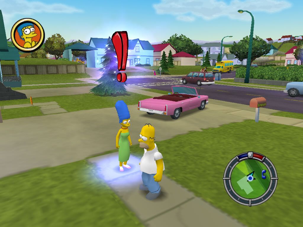The Simpson hit & Run sur PS2 et Gamecube The Simpson hit & Run sur PS2 et Gamecube