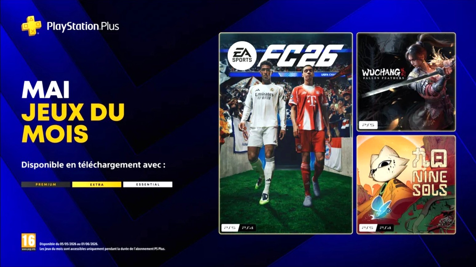 PS plus mai 2026 PS plus mai 2026