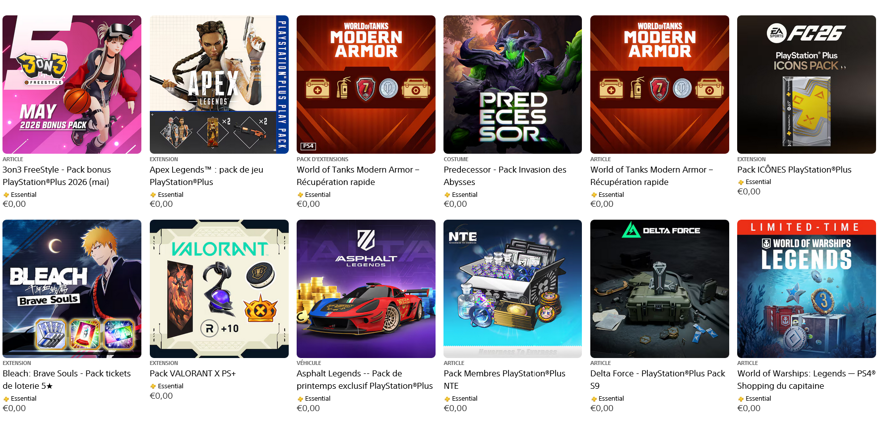 ps plus contenus gratuits ps plus contenus gratuits