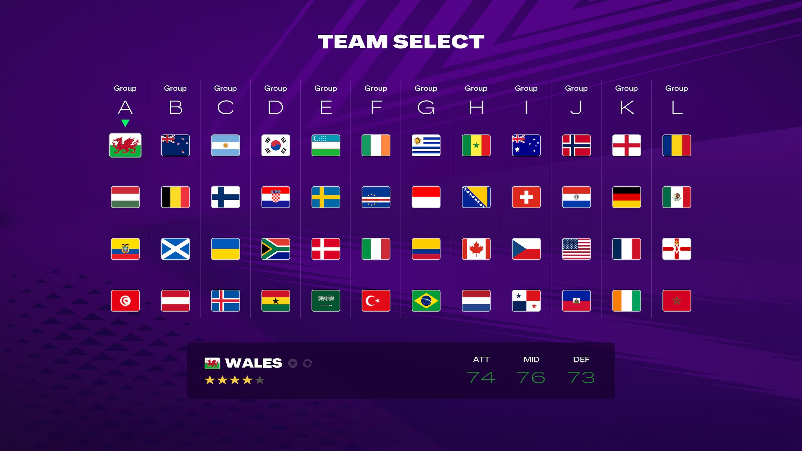 EA FC 26 World Cup Update Teams