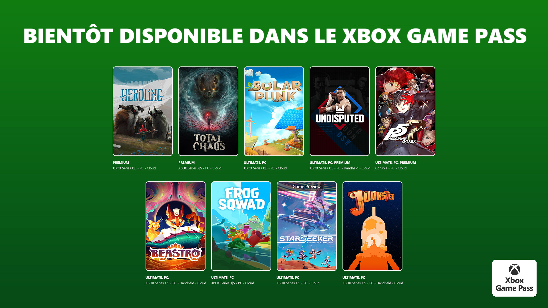 Xbox Game Pass Xbox Game Pass