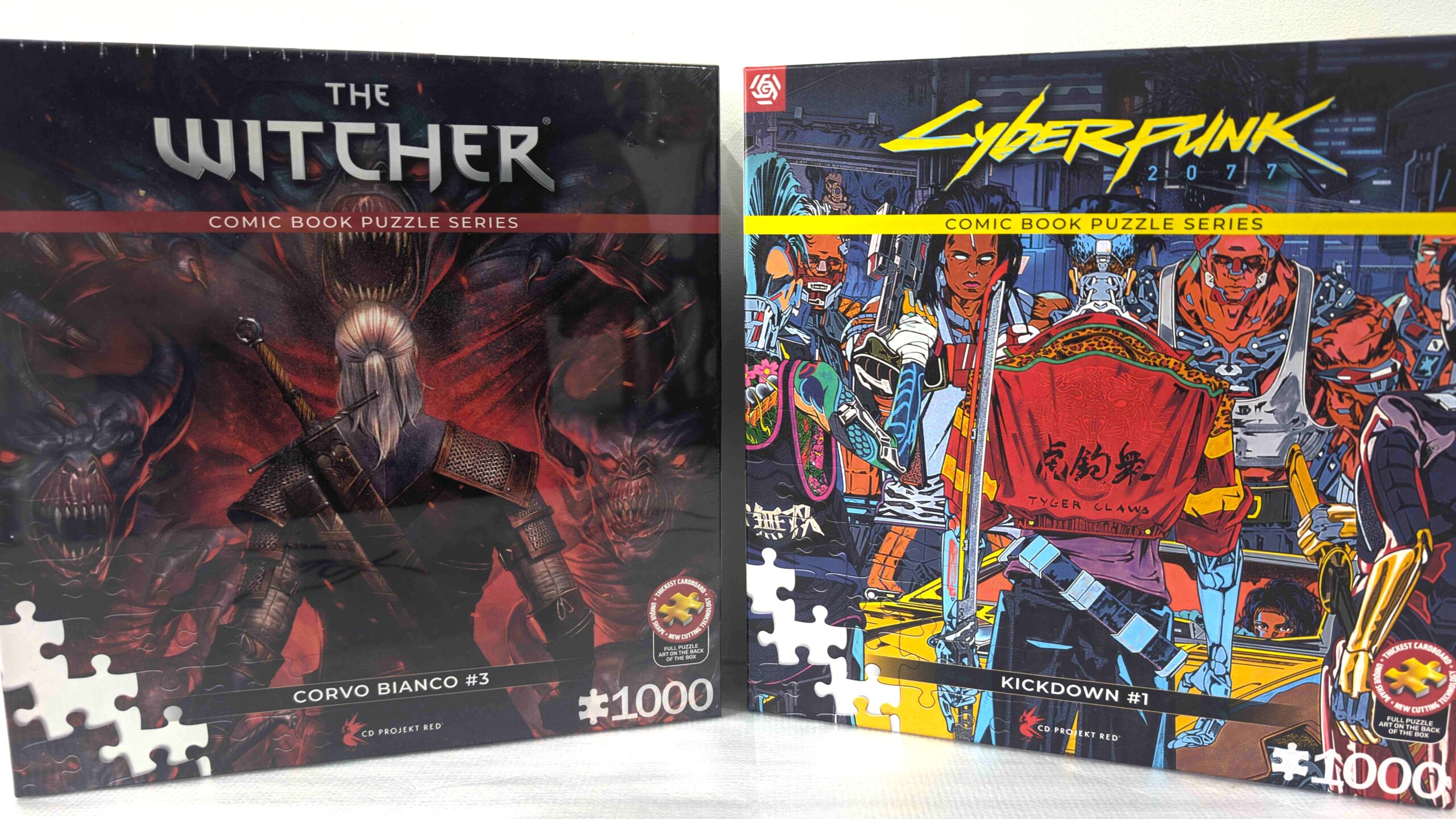 Puzzle The Witcher et Cyberpunk 2077 ©Jérémy.H Puzzle The Witcher et Cyberpunk 2077 ©Jérémy.H