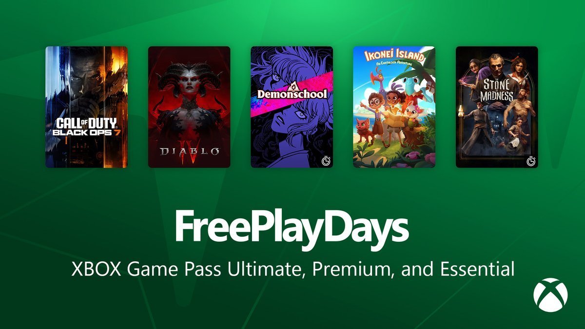 Free Play Days Xbox Game Pass jeux gratuits Free Play Days Xbox Game Pass jeux gratuits