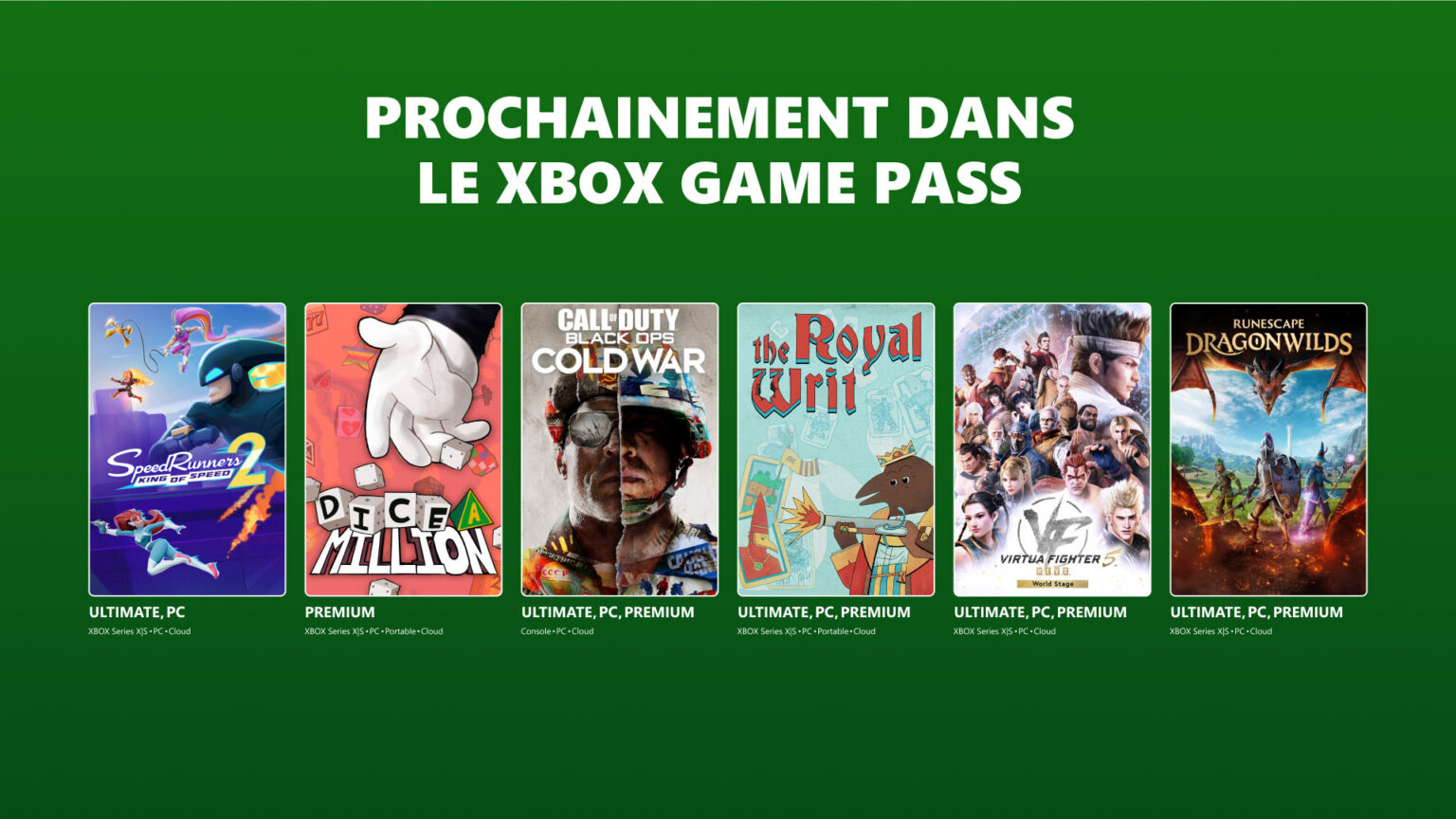 xbox game pass septembre 2026 xbox game pass septembre 2026