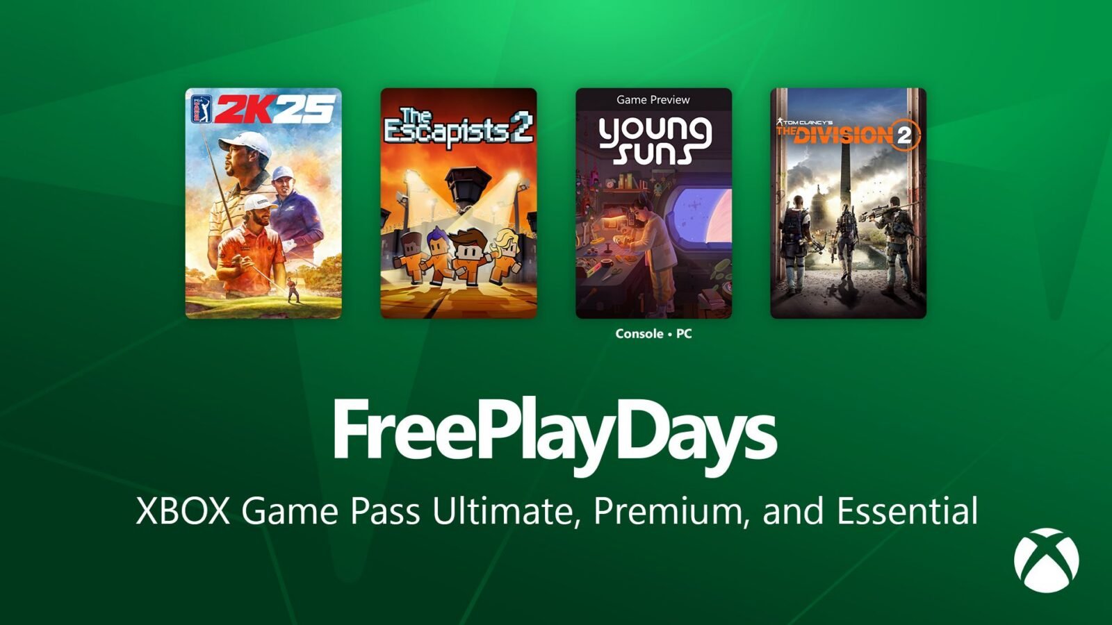 Jeux gratuits pour tous les abonnés Xbox Game Pass Free Play Days septembre 2026 Jeux gratuits pour tous les abonnés Xbox Game Pass Free Play Days septembre 2026