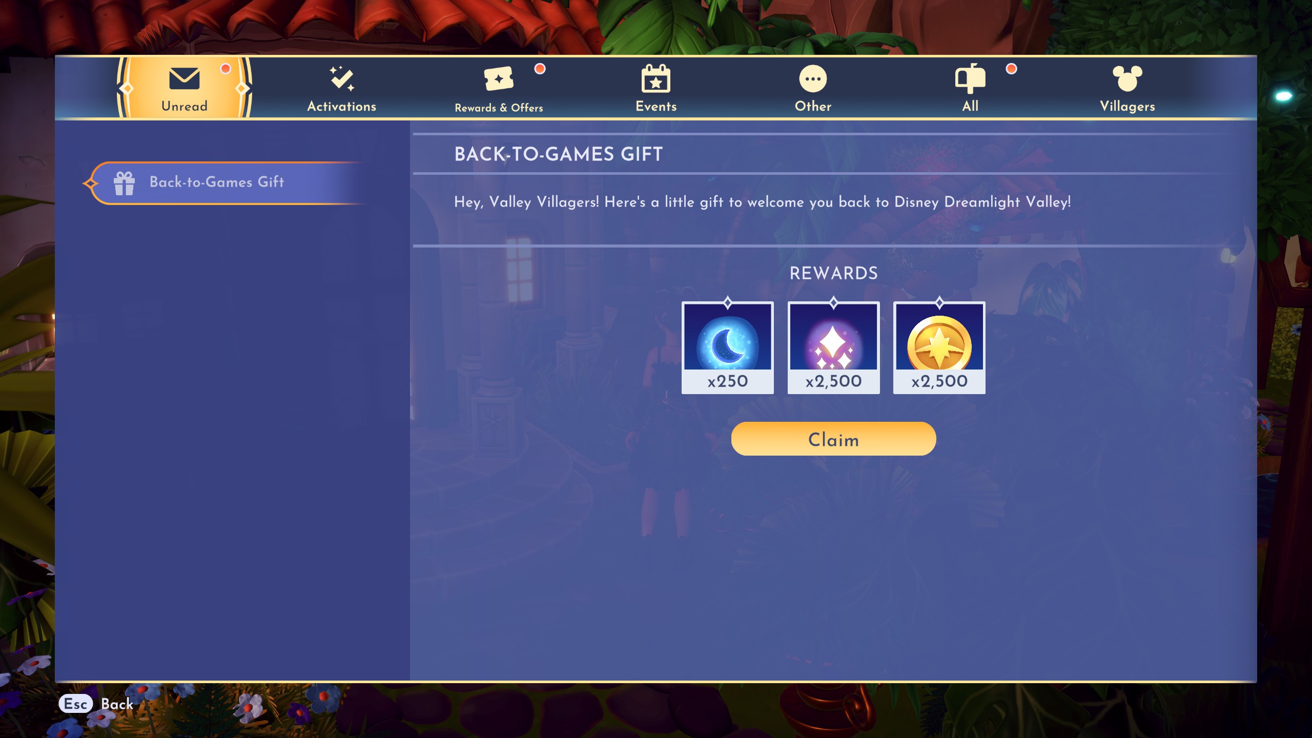 disney dreamlight valley codes gratuits
