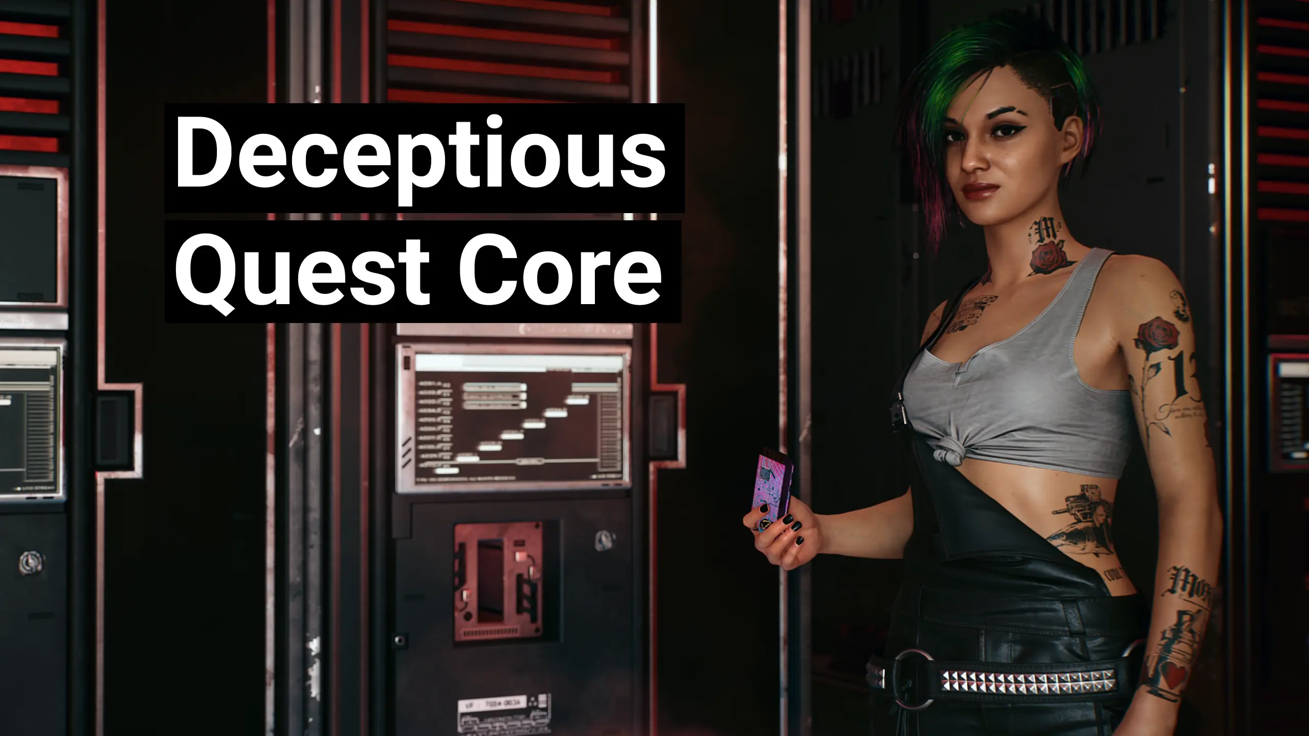 Cyberpunk 2077 Deceptious Quest Core