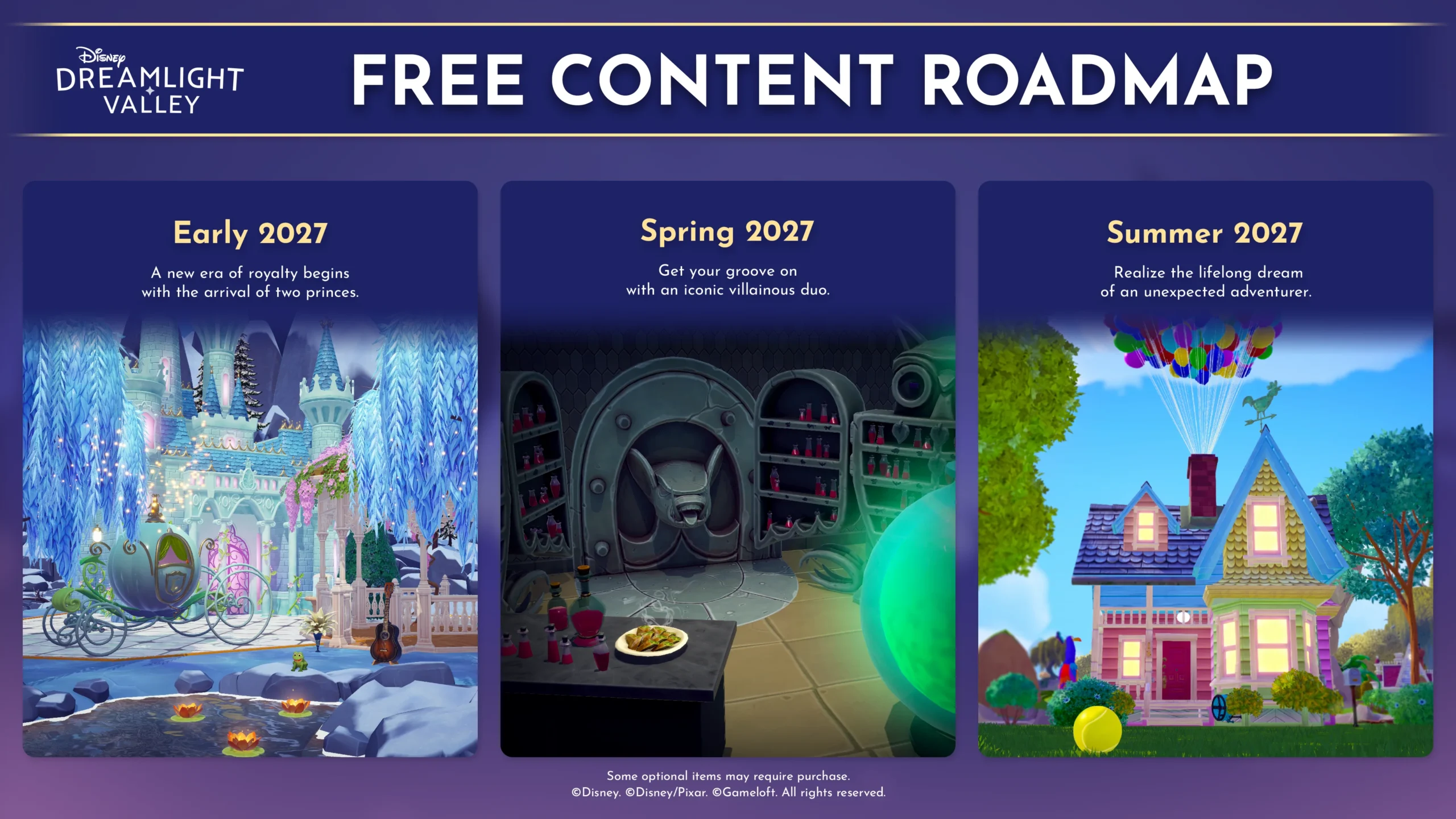 roadmap disney dreamlight valley 2027