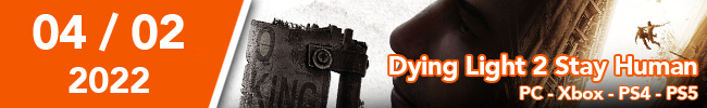 Dying Light 2 Stay human PC - XBOX - PS4 - PS5