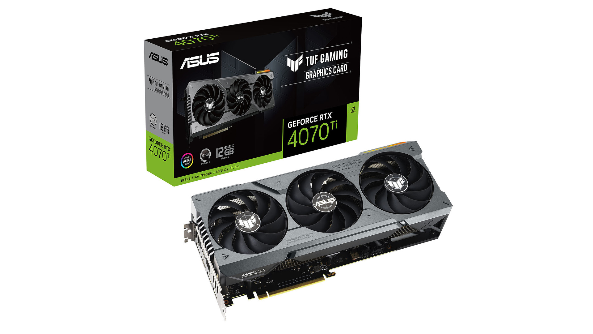 ASUS TUF Gaming GeForce RTX 4070 Ti 12 GB carte graphique ASUS TUF Gaming GeForce RTX 4070 Ti 12 GB carte graphique