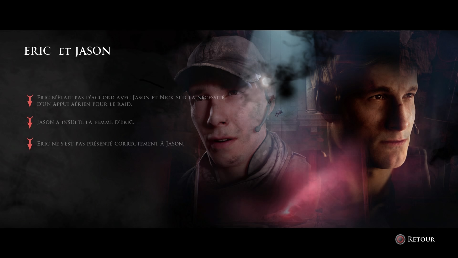 House of Ashes vue Gameplay personnages