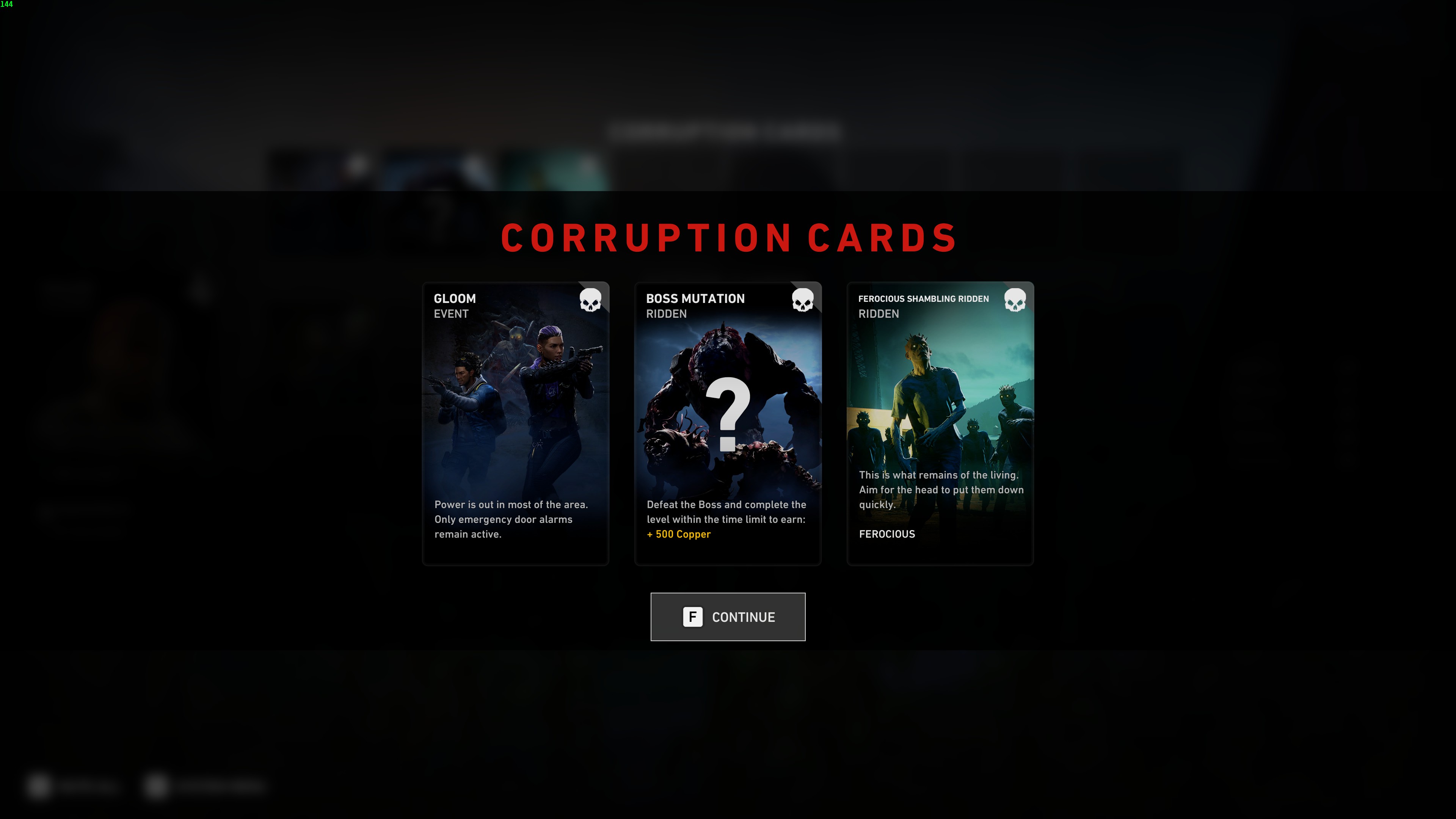 Back 4 Blood : les cartes 