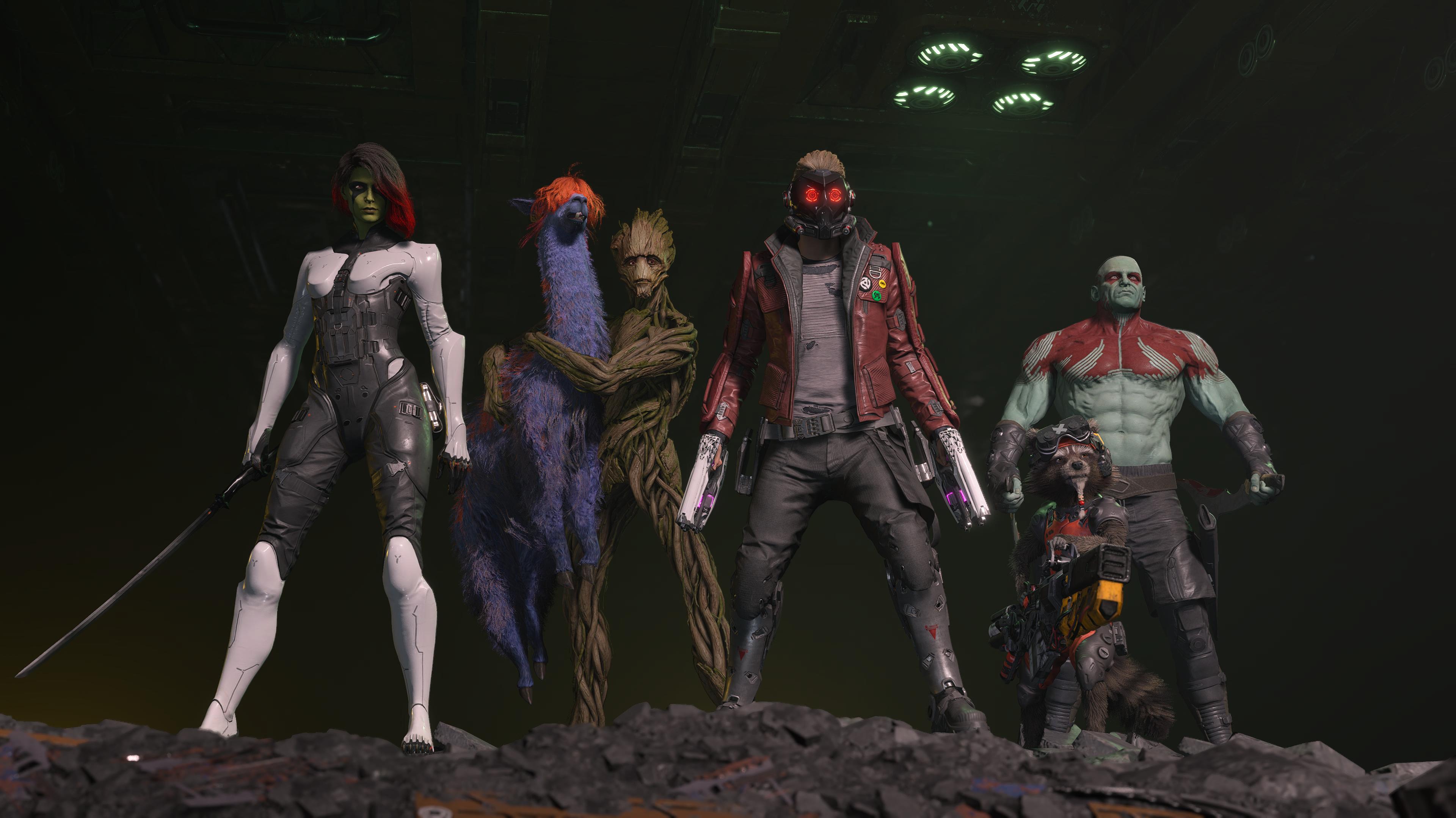 Marvelâs Guardians of the Galaxy gameplay