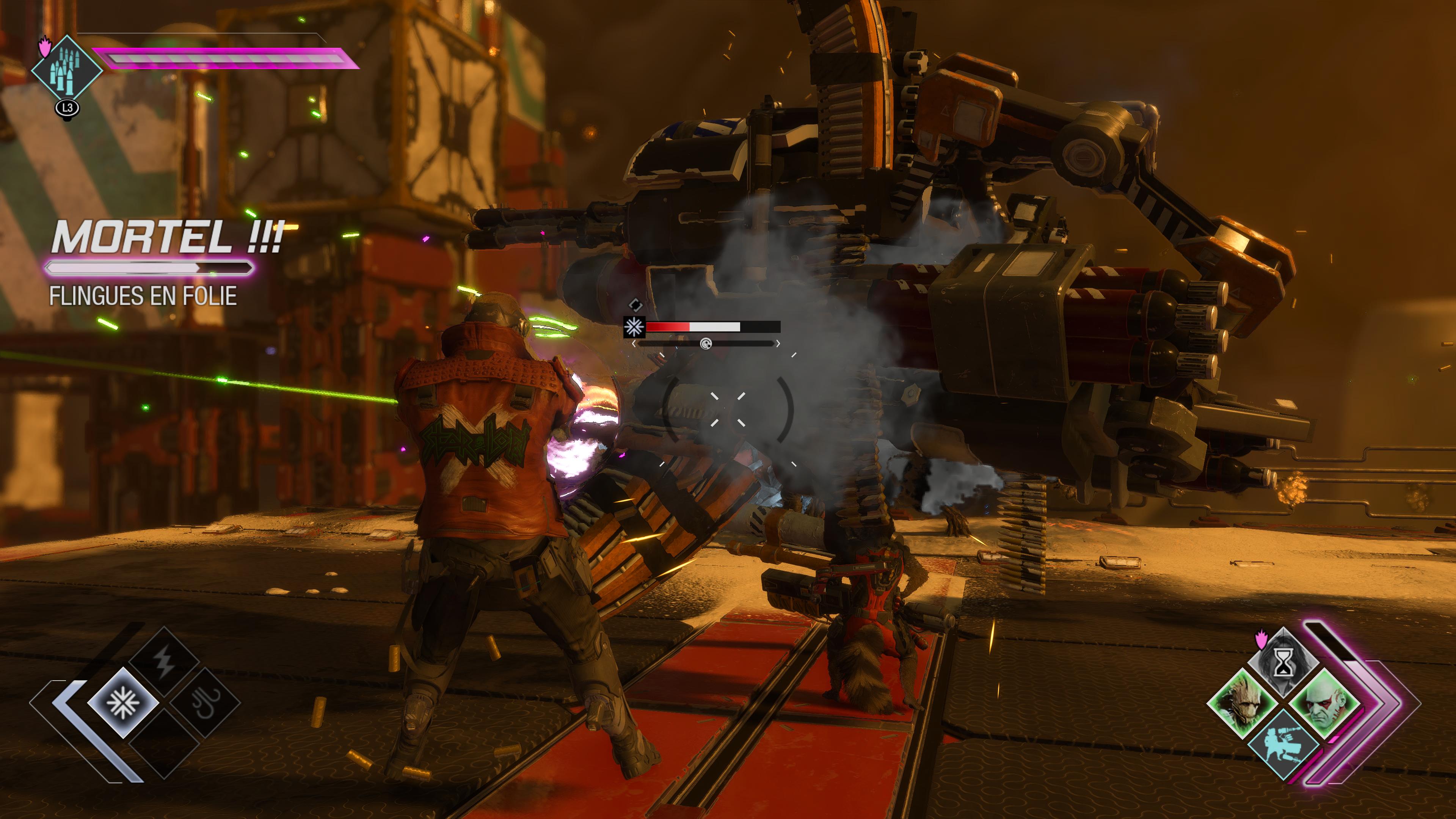 Marvelâs Guardians of the Galaxy gameplay Marvelâs Guardians of the Galaxy gameplay