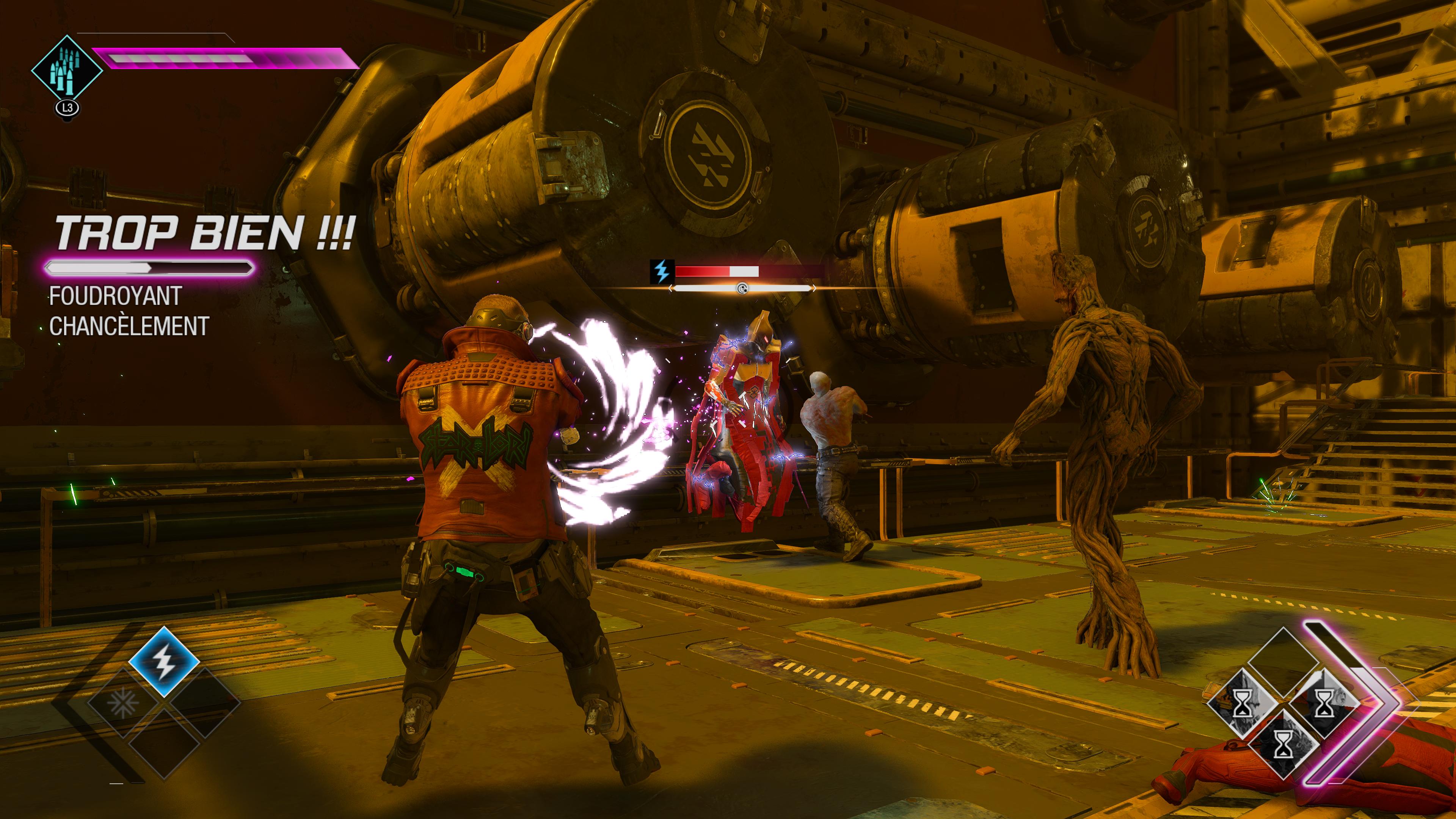 Marvelâs Guardians of the Galaxy gameplay