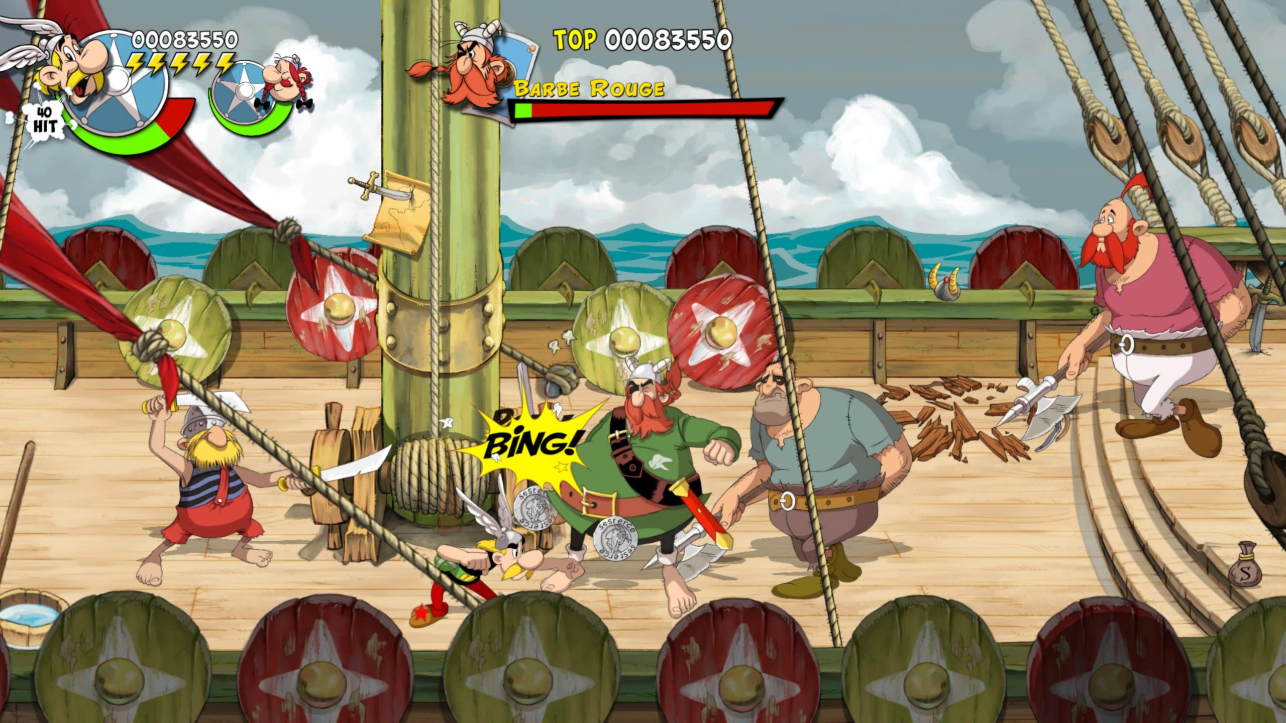 AstÃ©rix et ObÃ©lix Baffez-les Tous, image de gameplay 