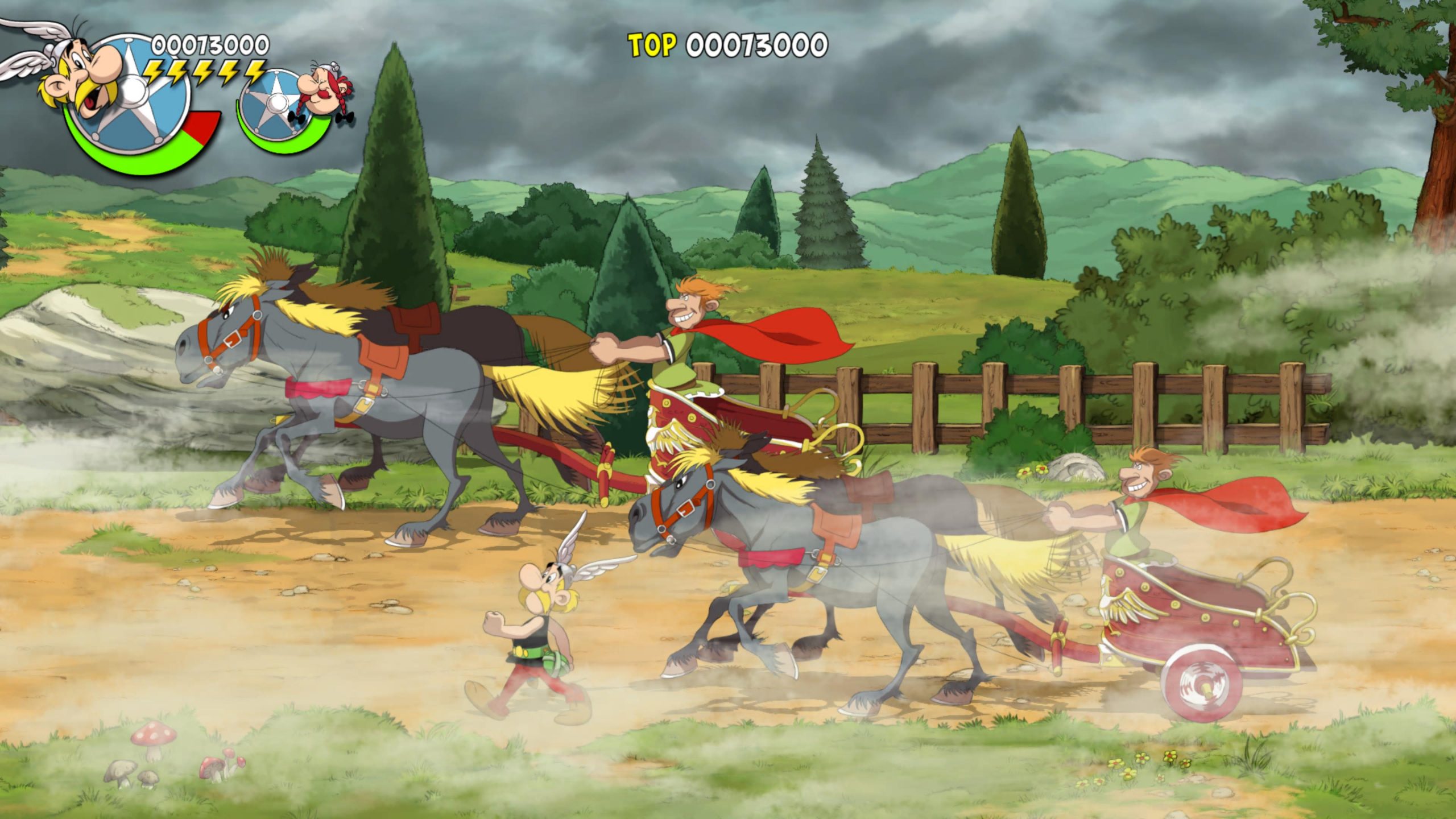 AstÃ©rix et ObÃ©lix Baffez-les Tous, image de gameplay 