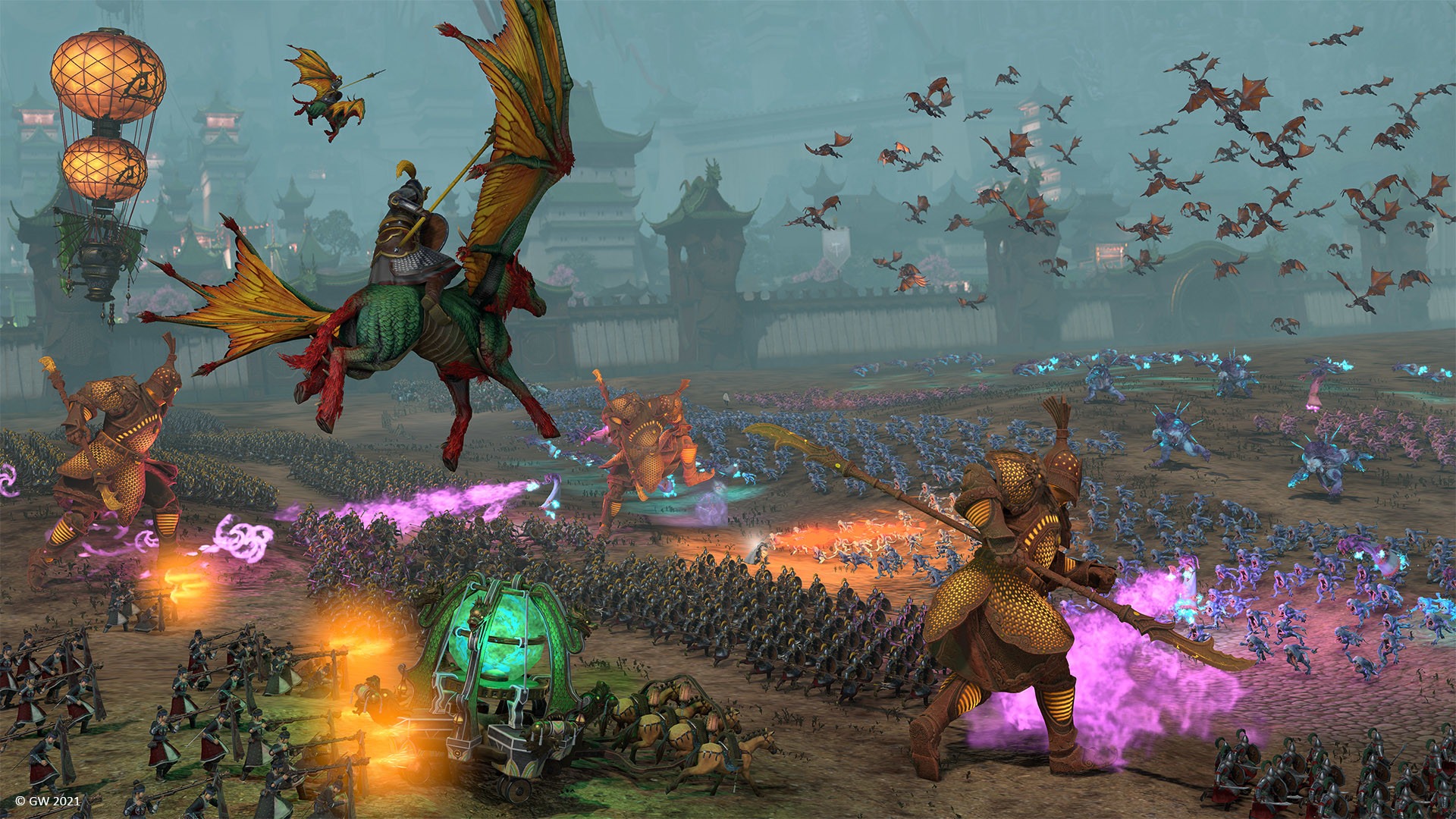 Screenshot de Total War Warhammer III. Screenshot de Total War Warhammer III.