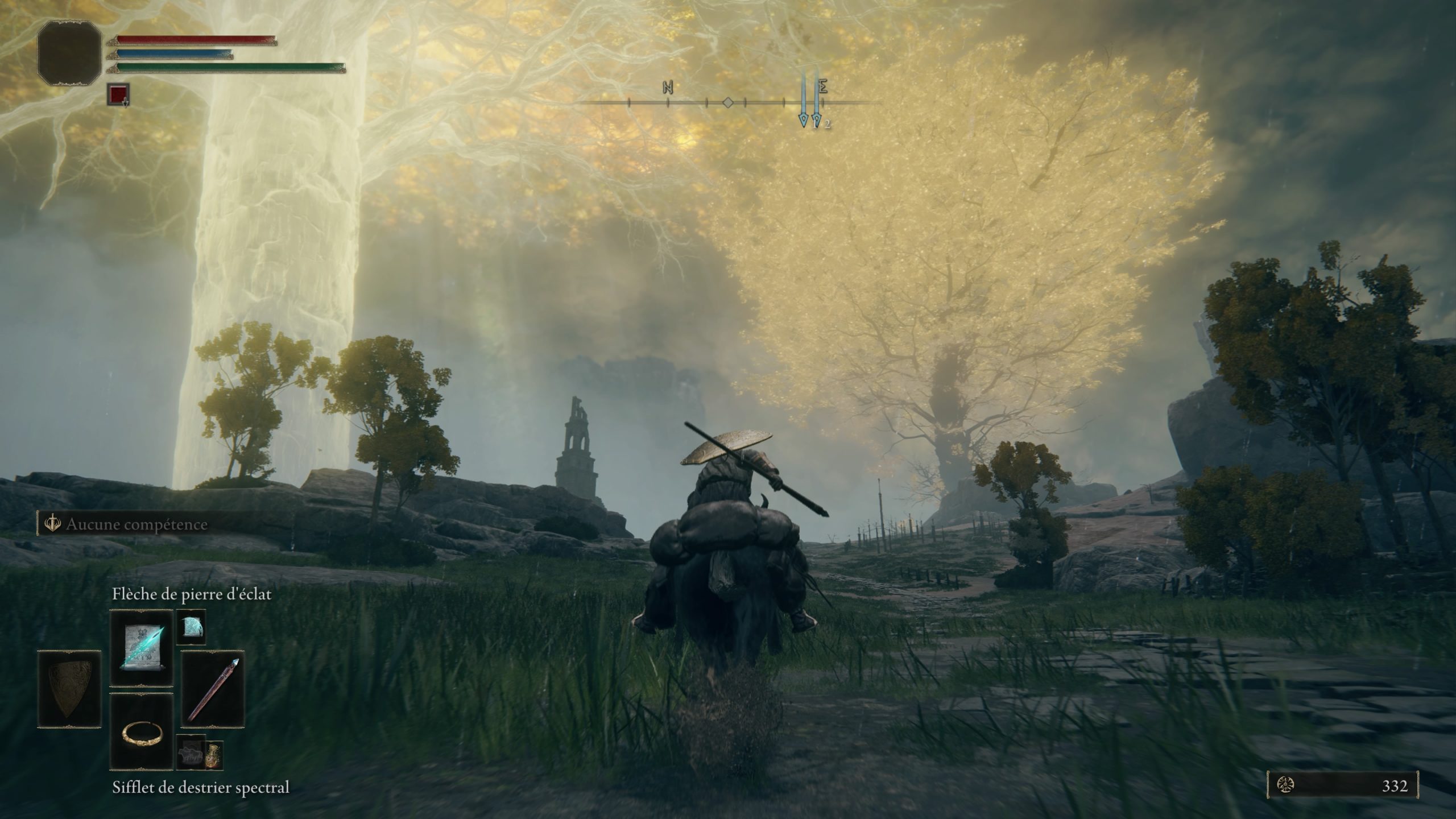 Screenshot de Gameplay à cheval (Torrent) dans Elden Ring. Screenshot de Gameplay à cheval (Torrent) dans Elden Ring.