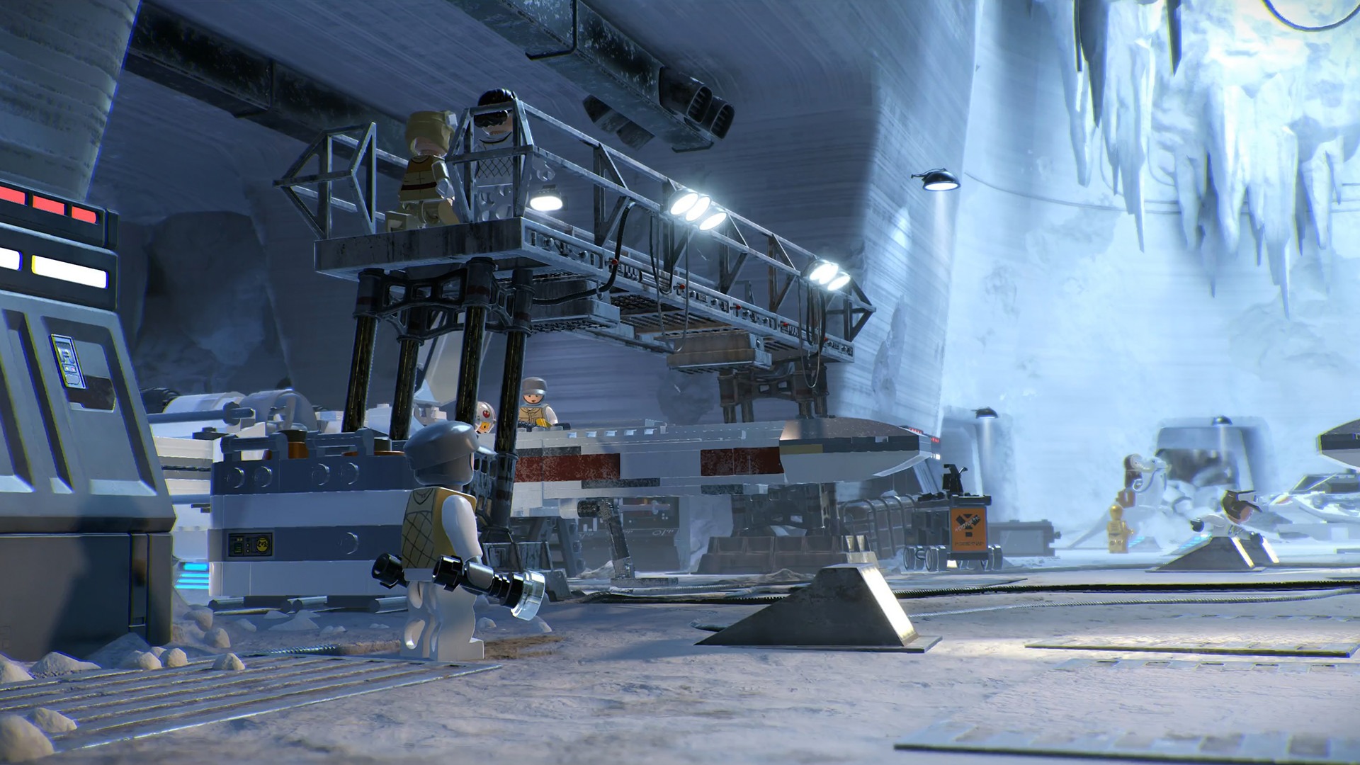 Screenshot de LEGO Star Wars La Saga Skywalker.