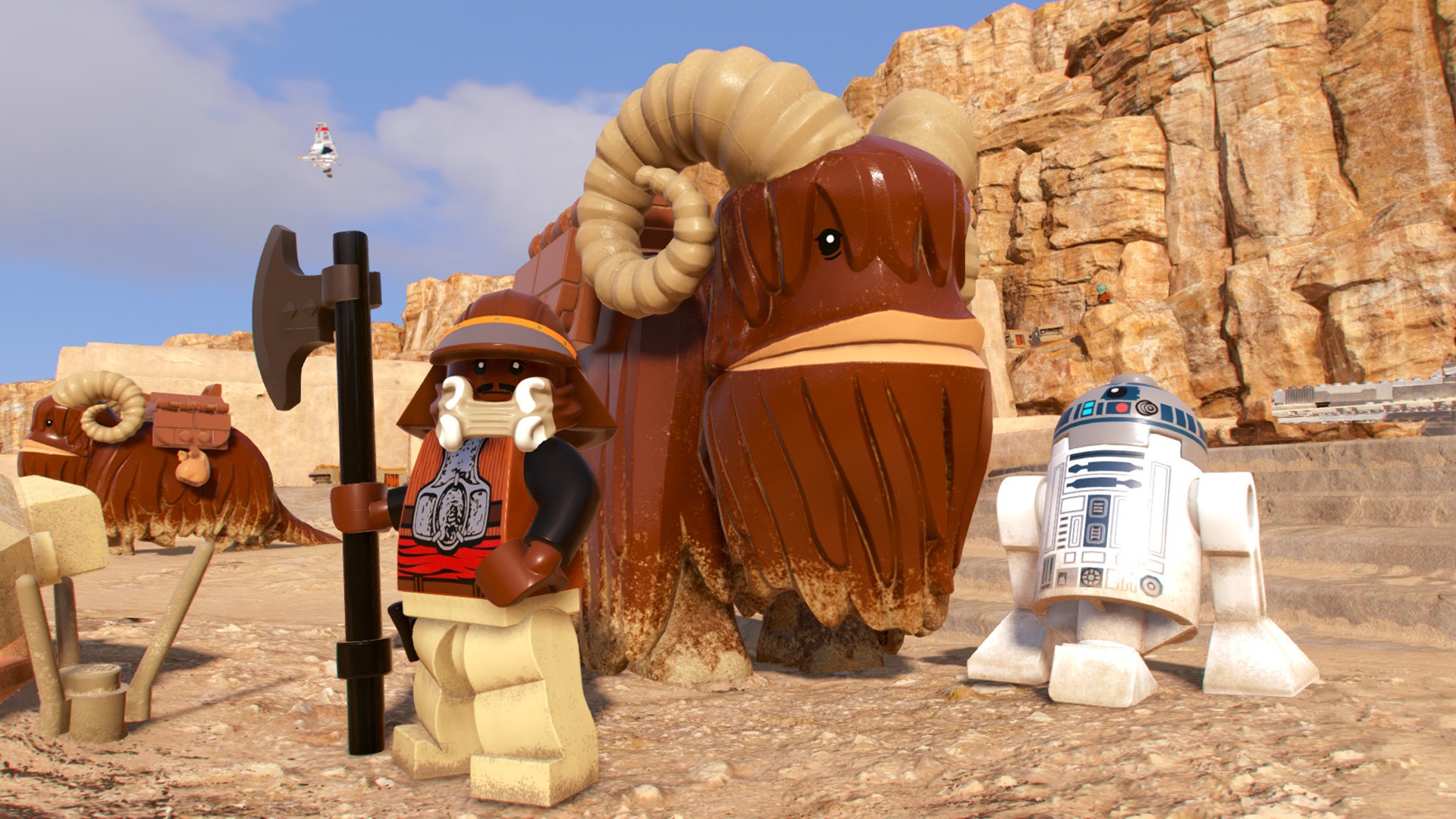 Screenshot de LEGO Star Wars La Saga Skywalker.