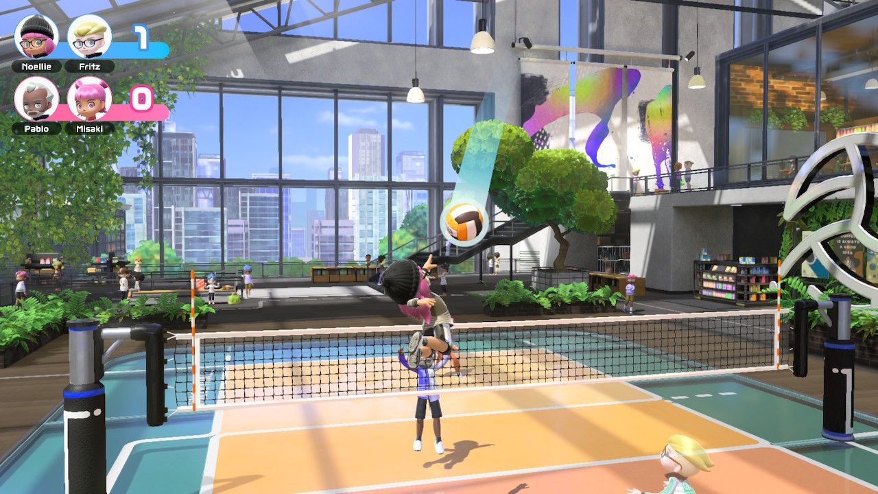 Nintendo Switch Sports volleyball