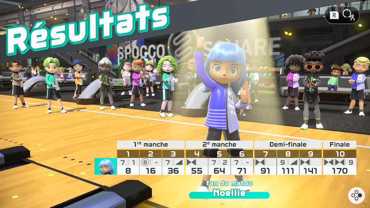 Nintendo Switch Sports bowling battle royale Nintendo Switch Sports bowling battle royale