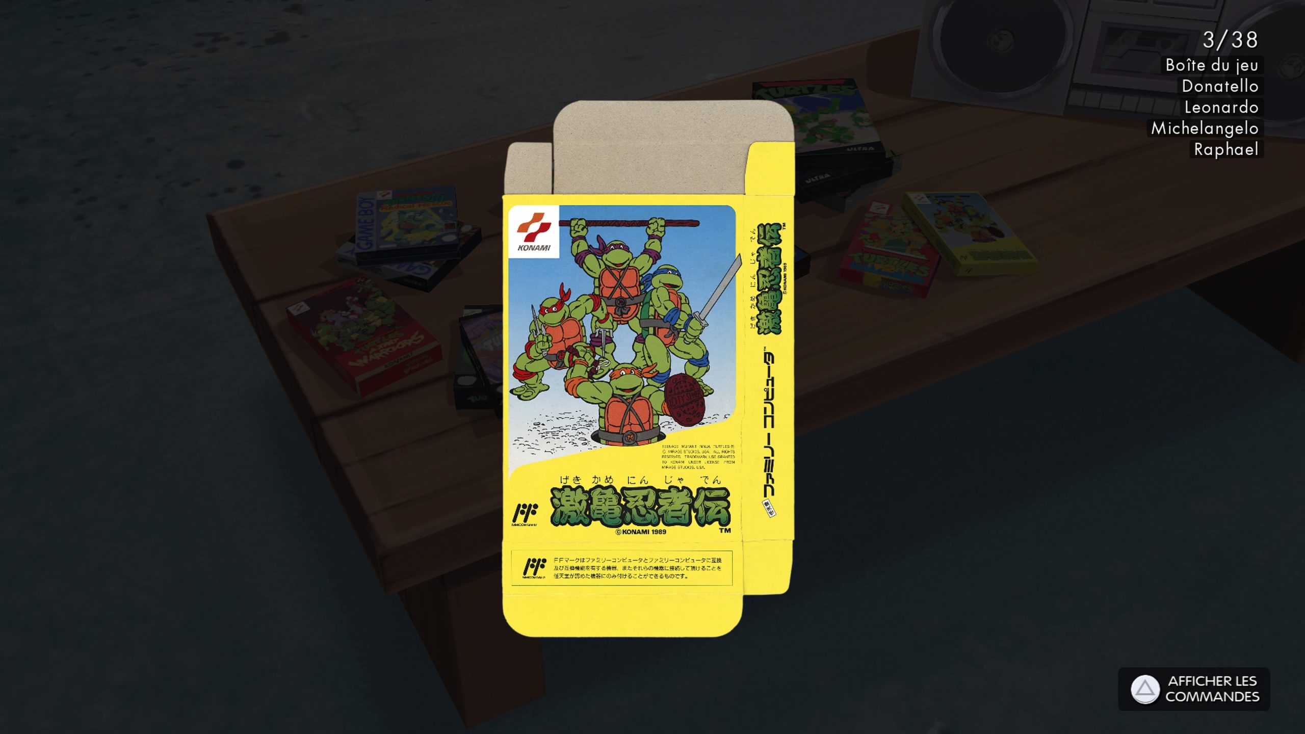 Test Tortues Ninja Cowabunga Collection