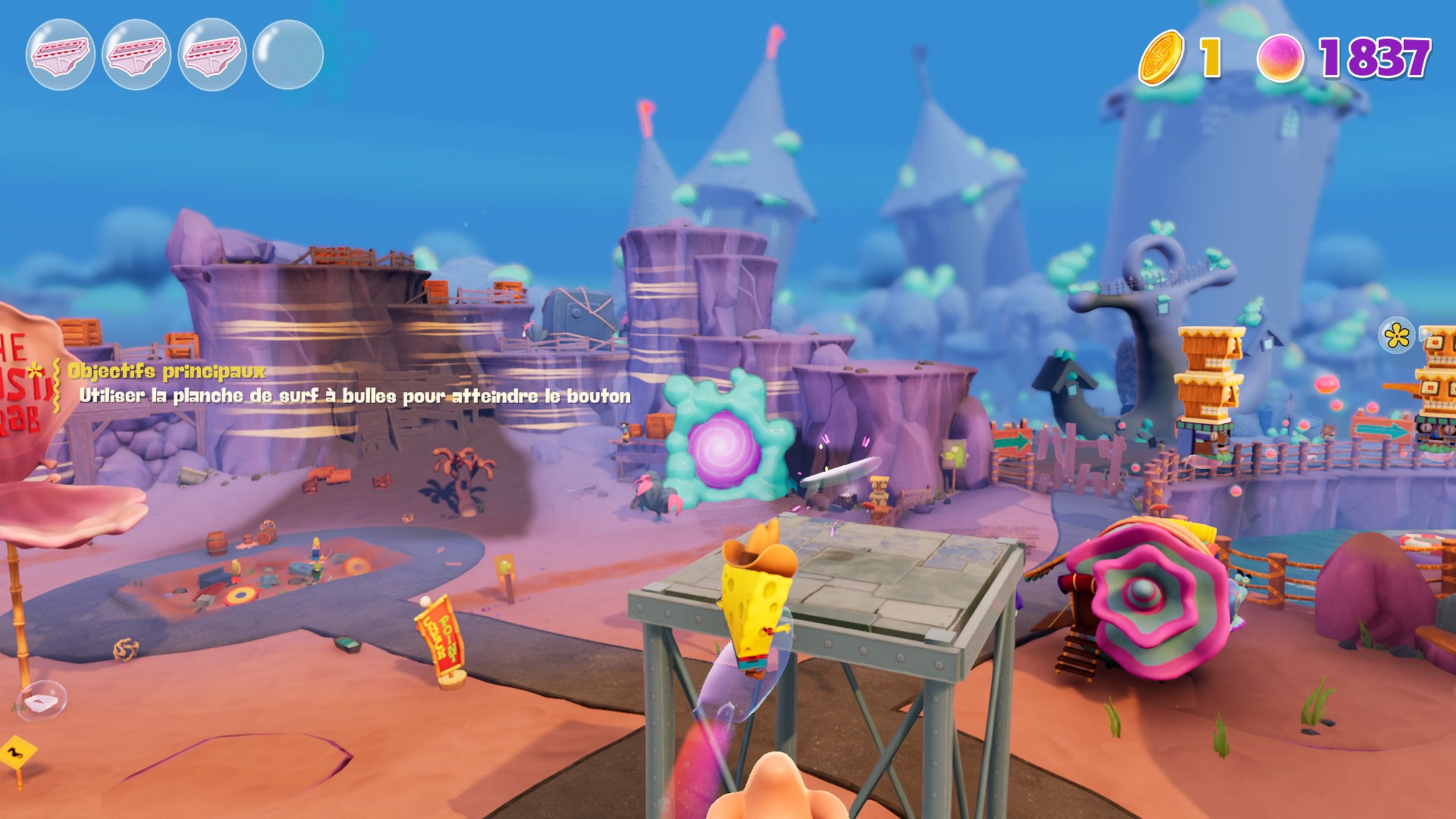 bob l'Ã©ponge The cosmic shake PS5