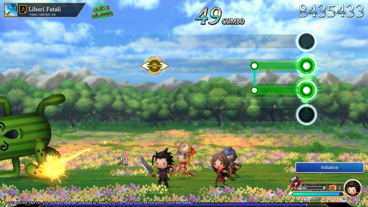 Theatrhythm Final Bar Line test test